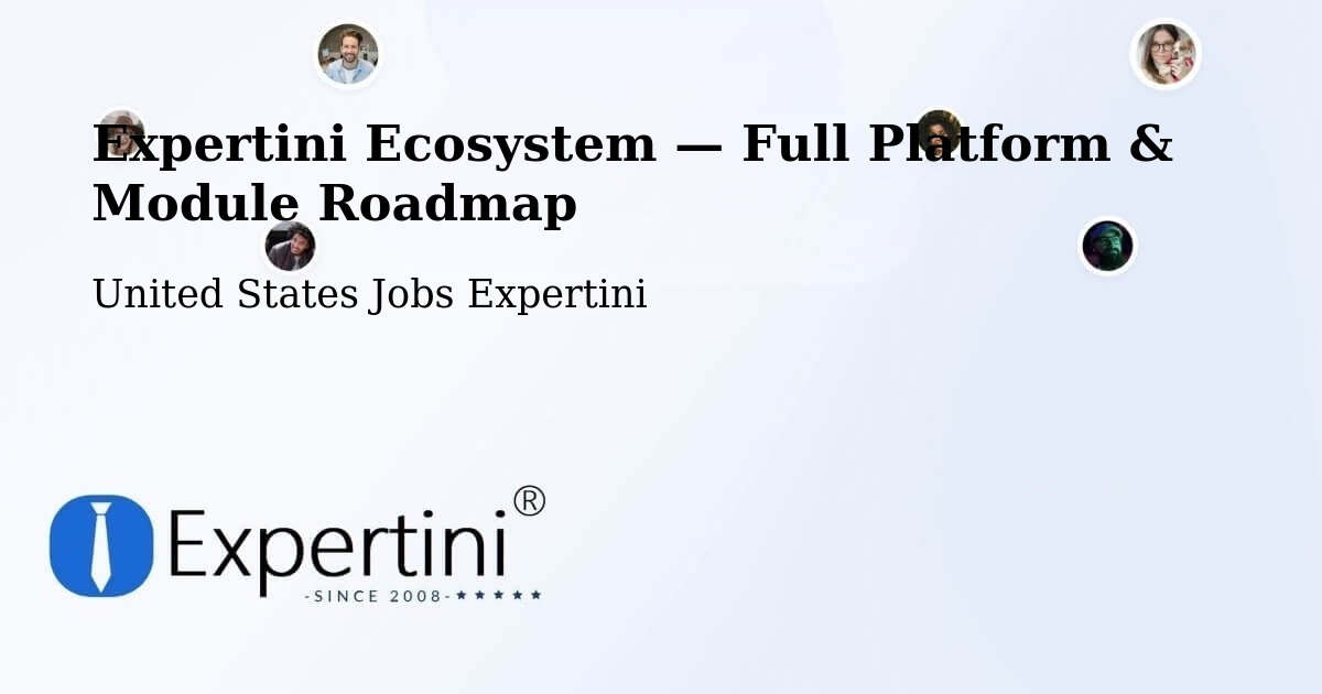 Expertini Ecosystem — Full Platform & Module Roadmap – Ankeny